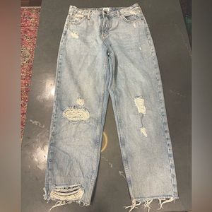 BDG Urban Outfitters Pax Ripped High Waist Jeans (Summer Vintage) |Size 30 x 32